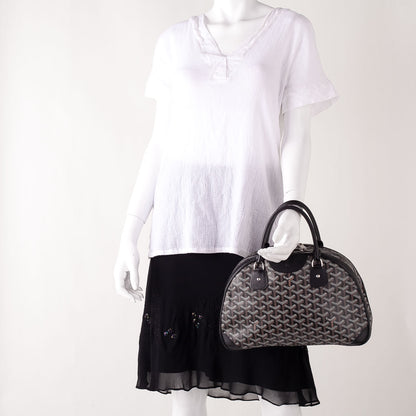 Goyard Goyardine Saint Jeanne MM Bowler Black 2 of 7