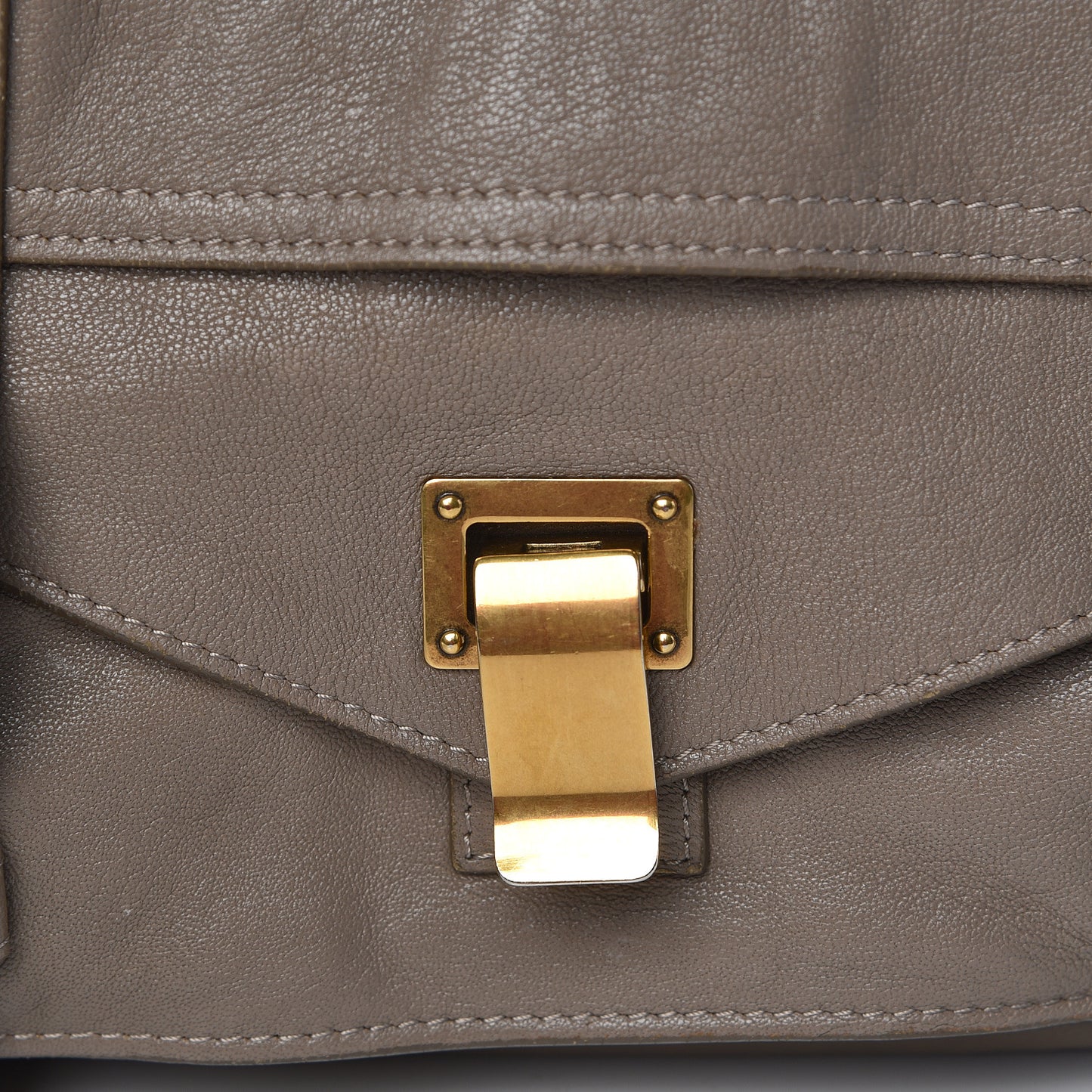 Lambskin Large PS1 Satchel Smoke