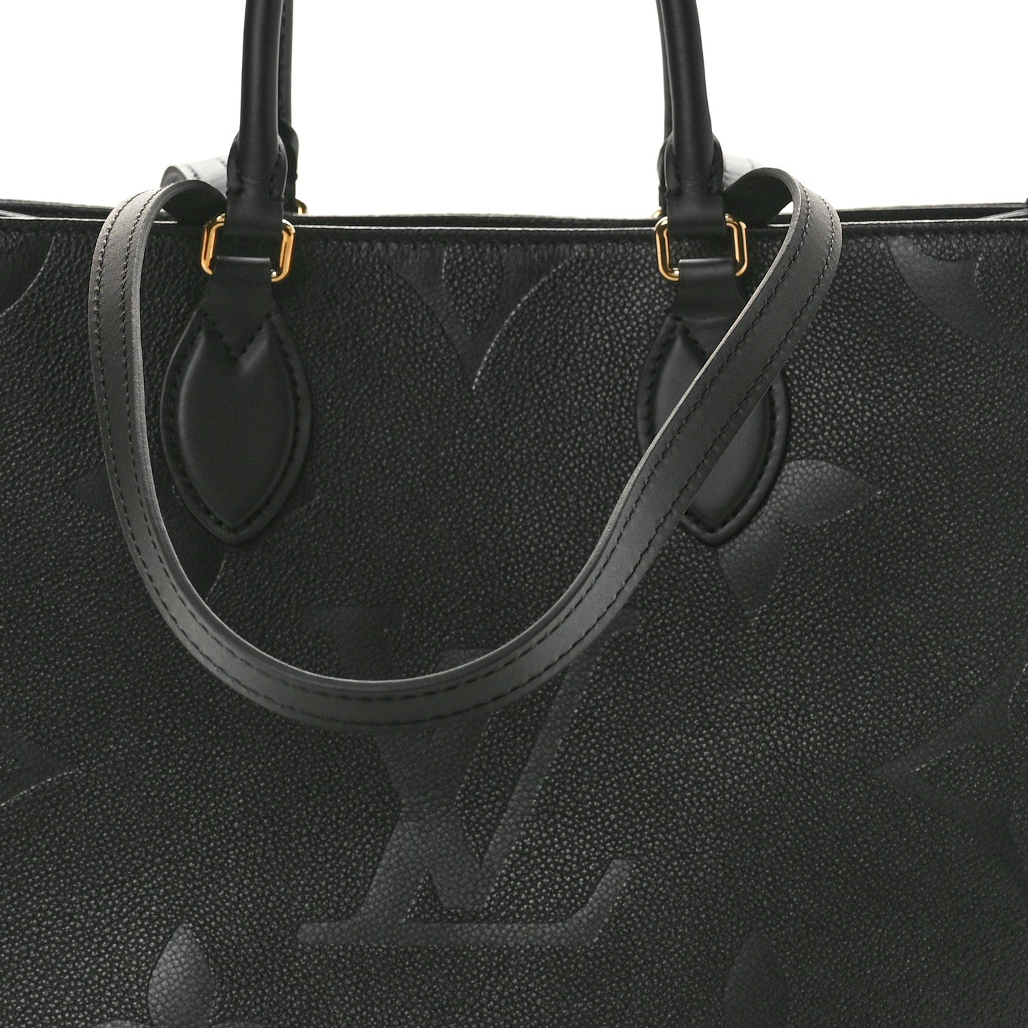 Louis Vuitton Empreinte Monogram Giant OnTheGo MM Black 7 of 9