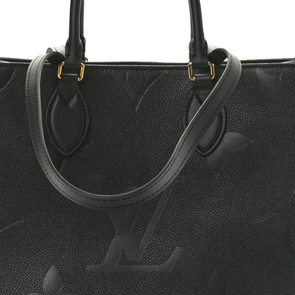 Louis Vuitton Empreinte Monogram Giant OnTheGo MM Black 7 of 9
