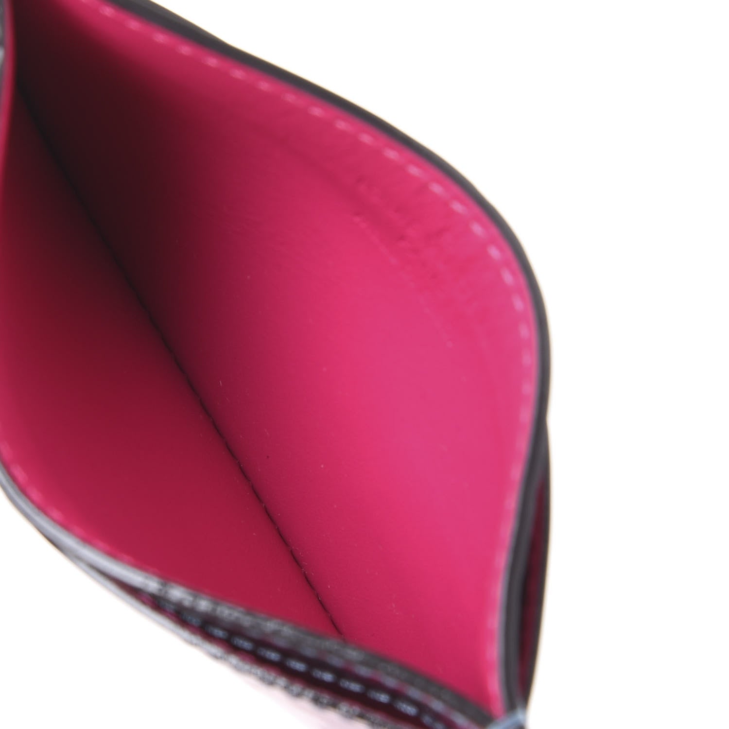 Louis Vuitton Metallic Vernis Card Holder Blue Pink 4 of 9