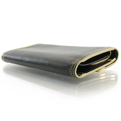 Louis Vuitton Suhali Porte Tresor International Wallet Black 4 of 7