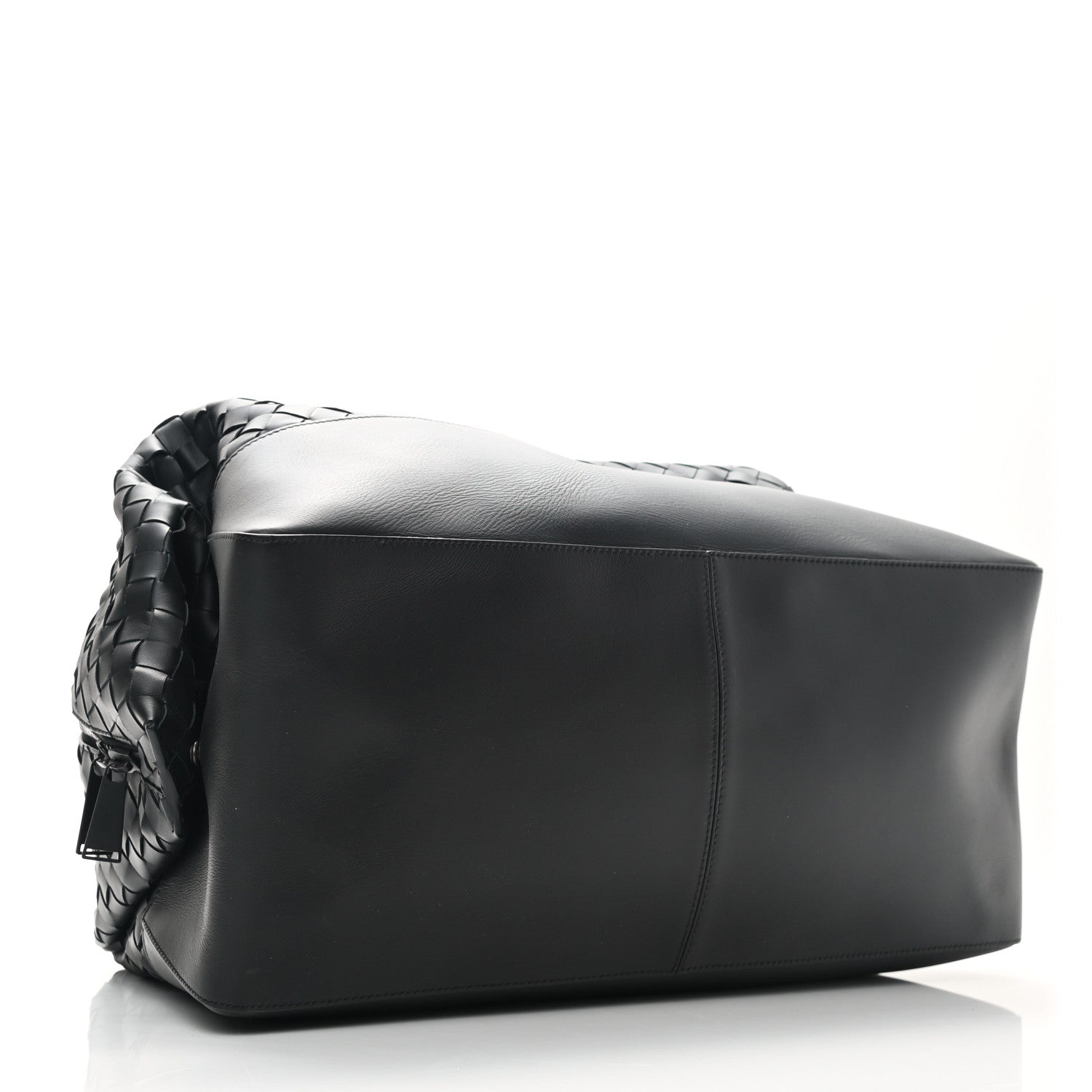 Bottega Veneta Nappa Intrecciato Maxi Convertible Tote Black 4 of 10