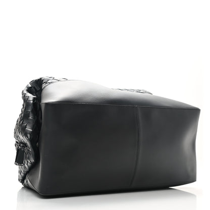 Bottega Veneta Nappa Intrecciato Maxi Convertible Tote Black 4 of 10