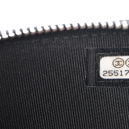 Chanel Lambskin Quilted CC Box Clutch With Chain Black 8 of 9