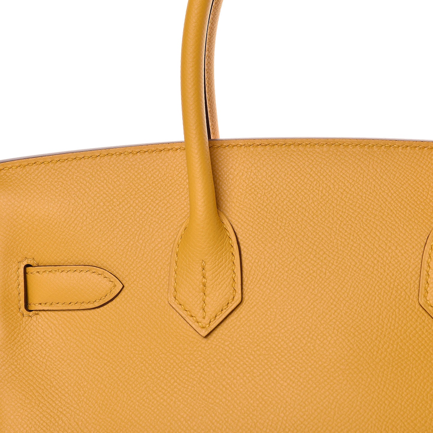 Epsom Birkin 30 Jaune Ambre