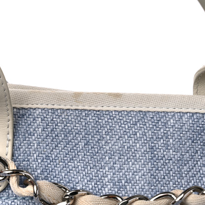 Chanel Canvas Medium Deauville Tote Denim Blue 13 of 14