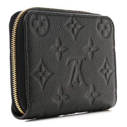 Louis Vuitton Empreinte Zippy Coin Purse Black 3 of 10