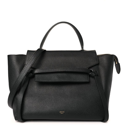 Celine Grained Calfskin Mini Belt Bag Black 1 of 9