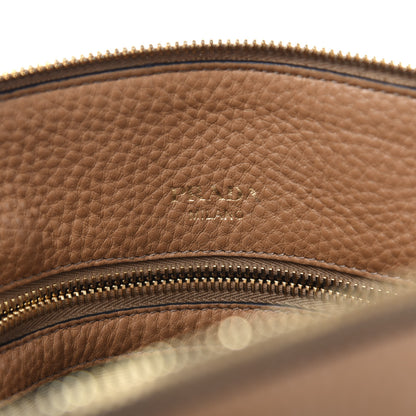 Prada Vitello Daino Dome Satchel Naturale 8 of 12