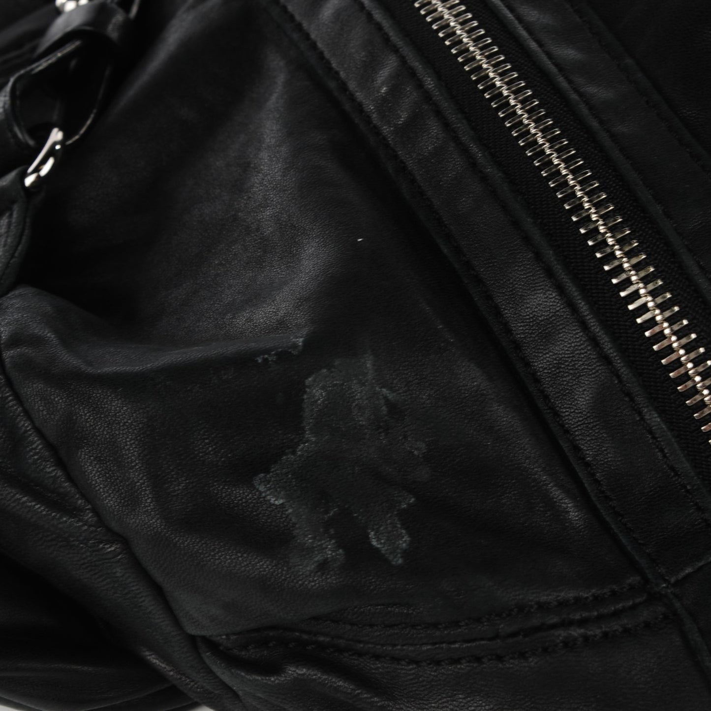 Lambskin Marti Backpack Washed Black Rhodium Hardware