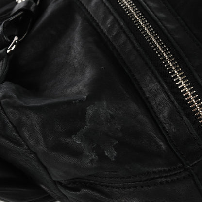 Alexander Wang Lambskin Marti Backpack Washed Black Rhodium Hardware 8 of 9