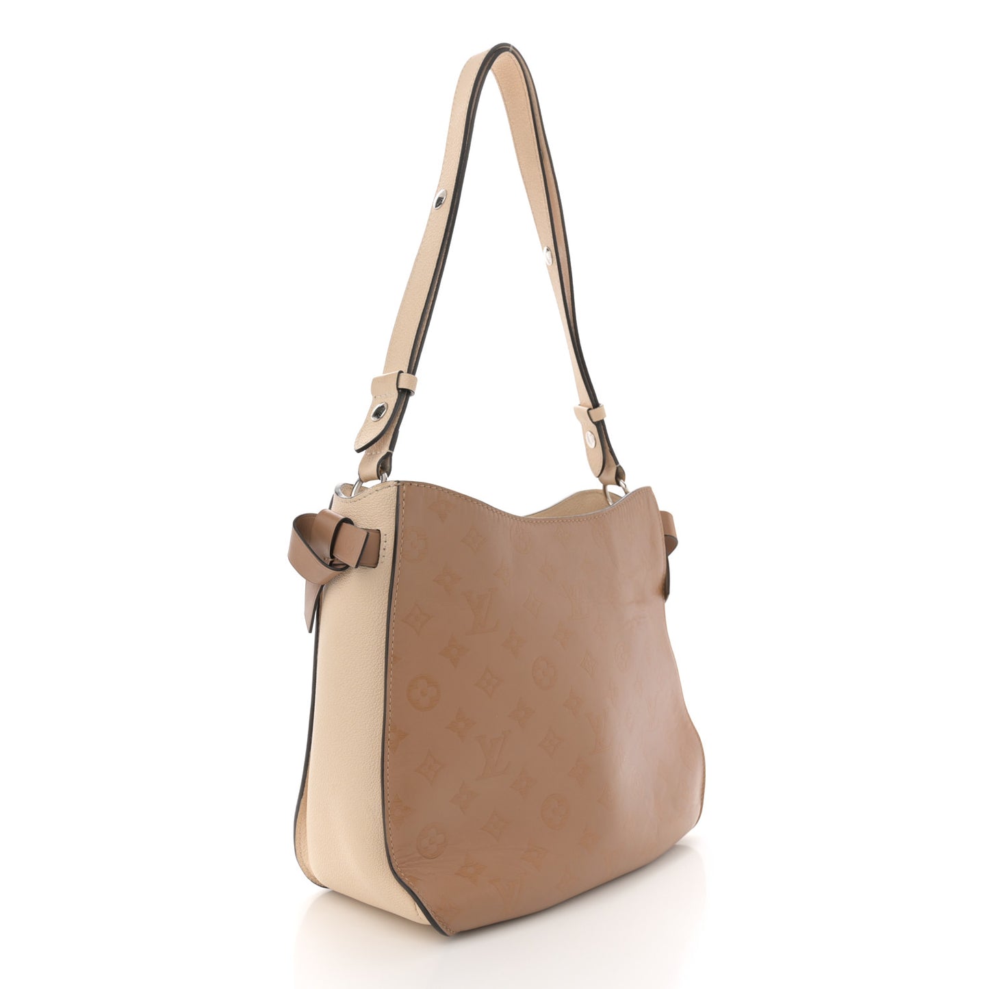 Cuir Plume Cuir Ecume Very Hobo Sesame Creme