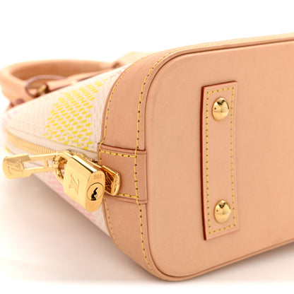 Louis Vuitton Damierlicious Alma BB Rose Peach 8 of 11