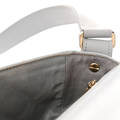 Chanel Calfskin Quilted Bolero De Chanel Flap Bag Grey 11 of 15