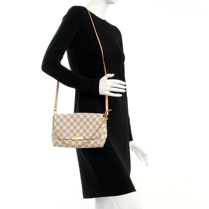 Louis Vuitton Damier Azur Favorite MM 2 of 8