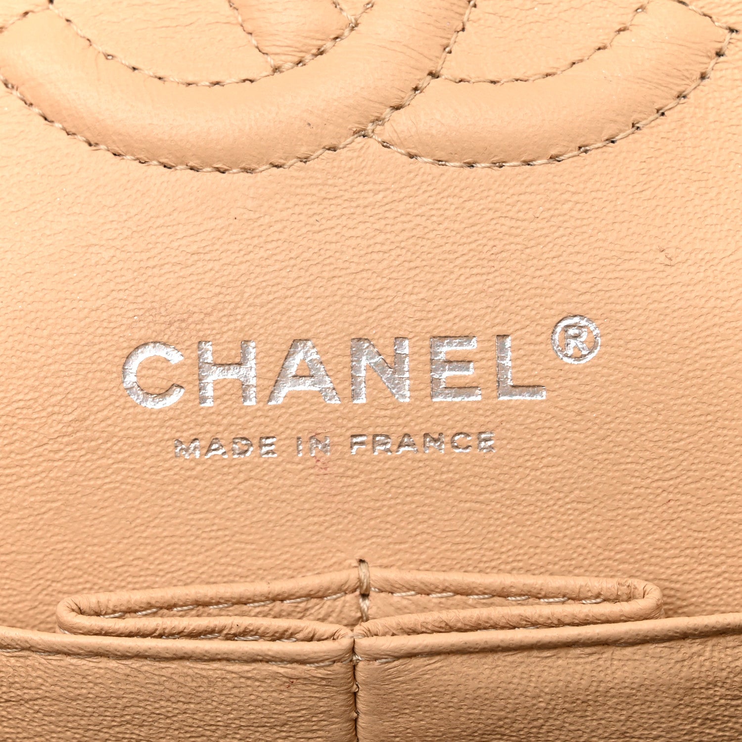 Chanel Caviar Quilted Small Double Flap Beige 6 of 14