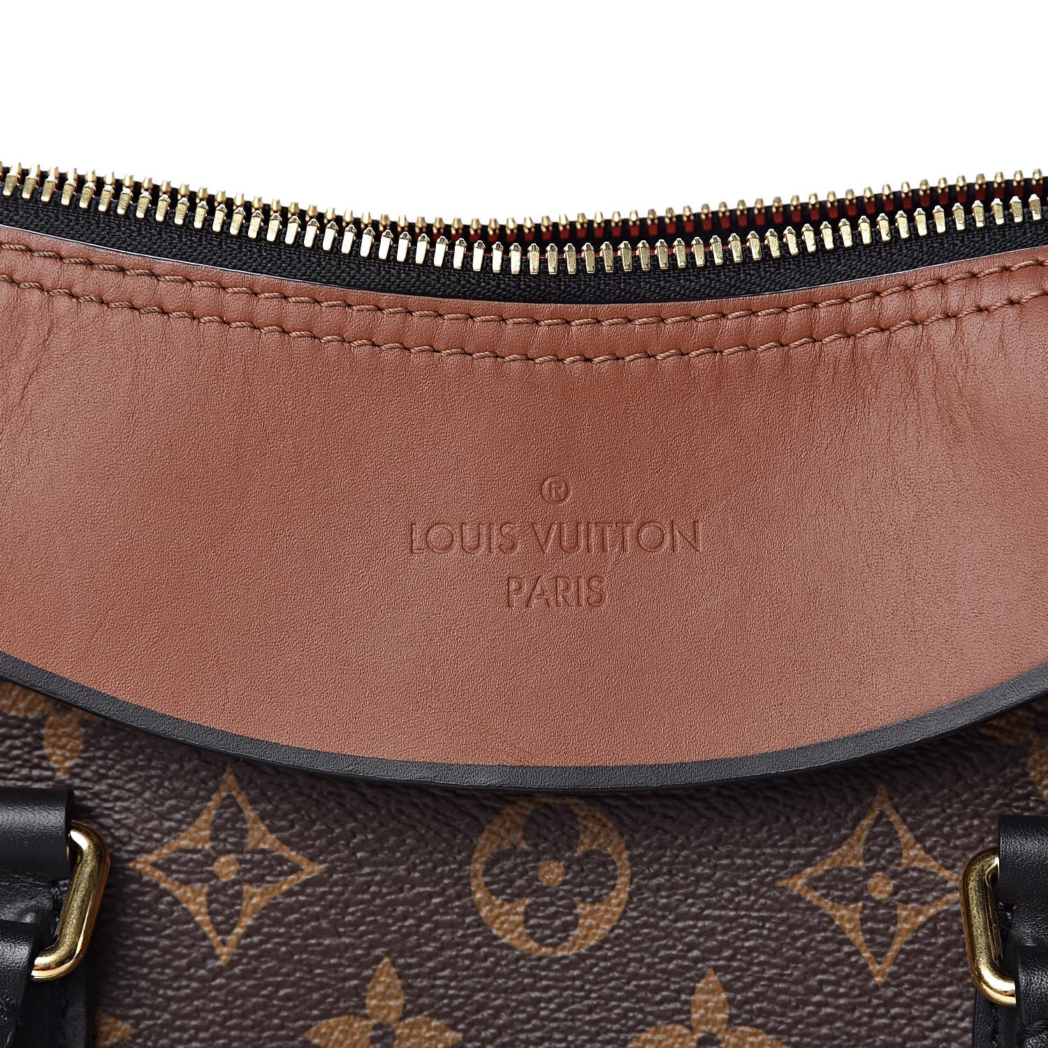 Louis Vuitton Monogram Tuileries Caramel Rouge 4 of 10