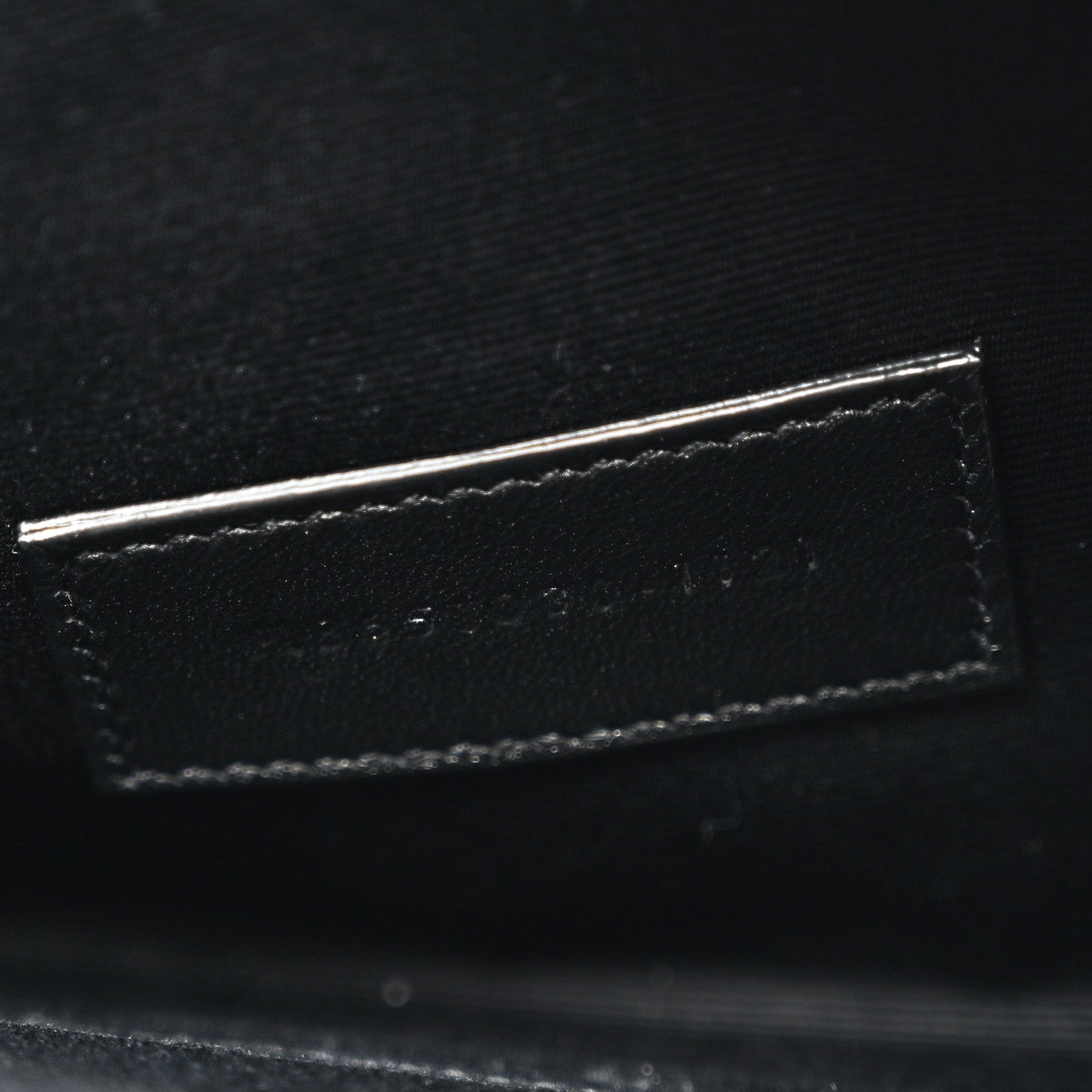 Saint Laurent Grain De Poudre Textured Mixed Matelasse Triquilt Monogram Clutch Black 7 of 7