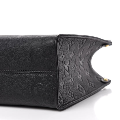 Louis Vuitton Empreinte Monogram Giant Onthego PM Black 8 of 11