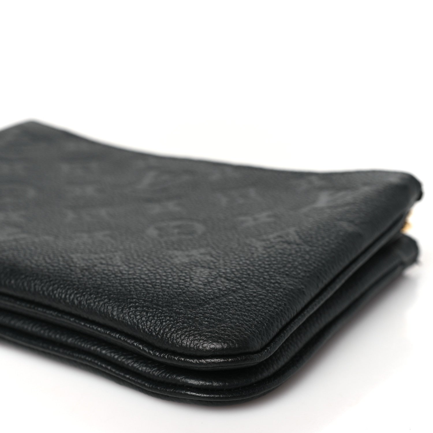 Louis Vuitton Empreinte Double Zip Pochette Black 10 of 12