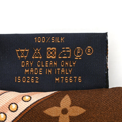 Louis Vuitton Silk Ultimate Monogram BB Bandeau Black 4 of 5