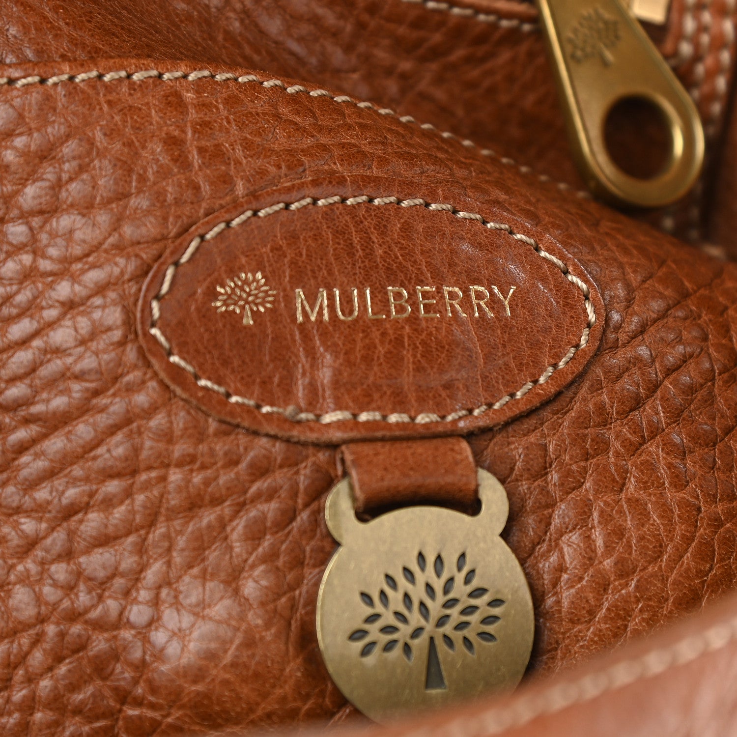 Mulberry Natural Vegetable Tanned Bayswater Oak 6 of 15