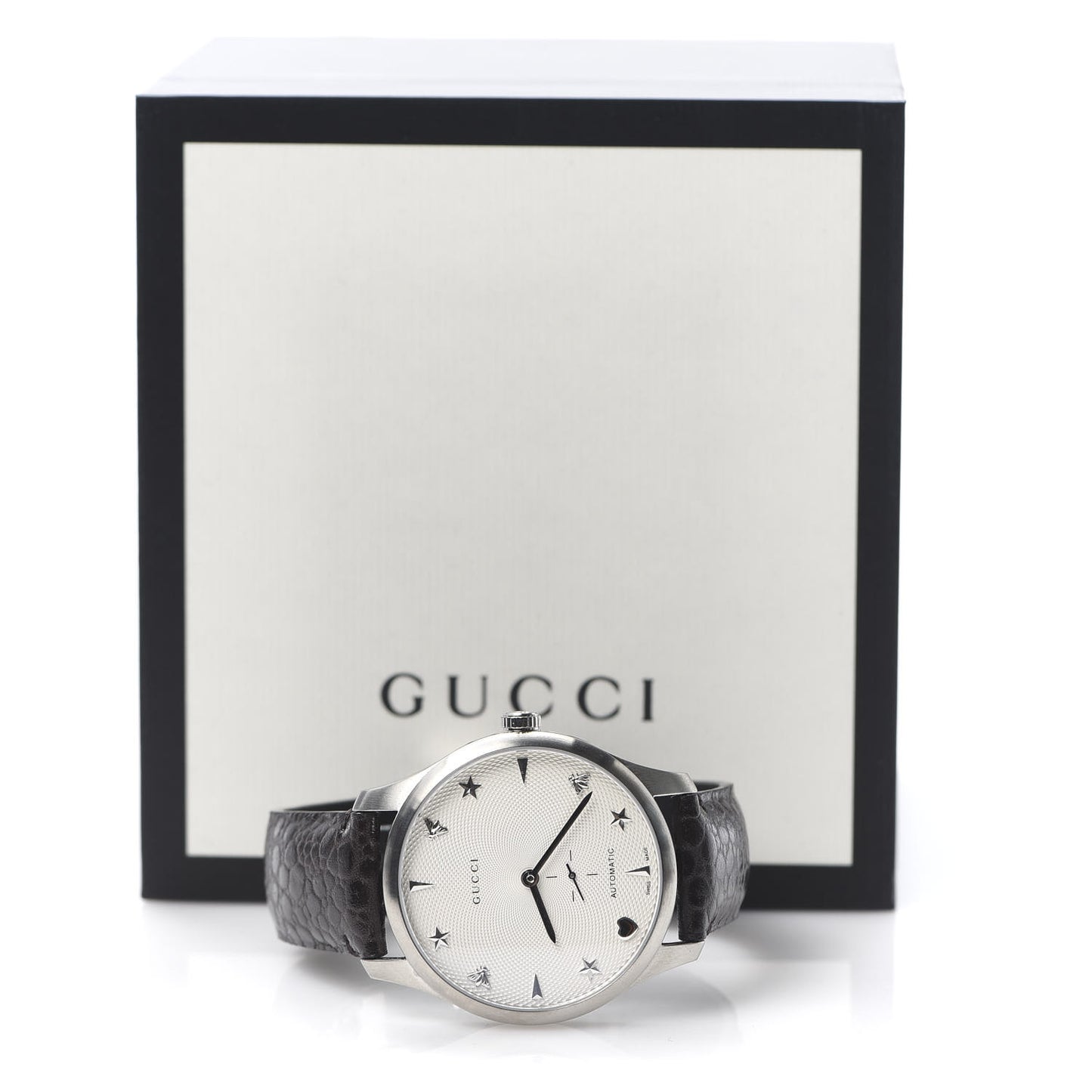 Stainless Steel Alligator 40mm G-Timeless Charm Automatic Watch