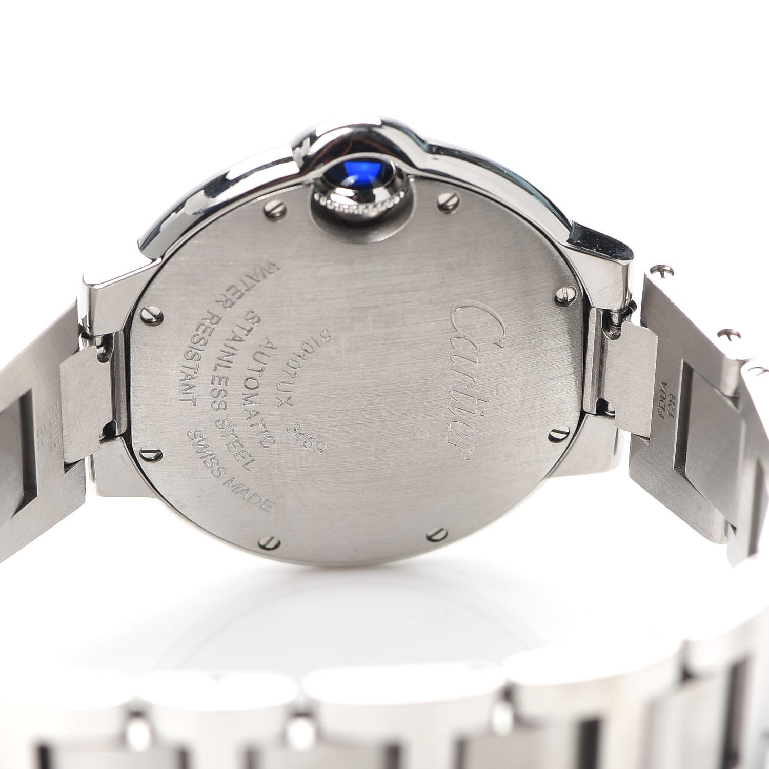 Cartier Stainless Steel 33mm Ballon Bleu De Cartier Automatic Watch 4 of 6