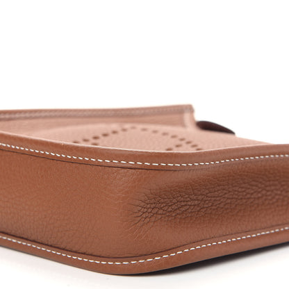 Hermes Taurillon Clemence Evelyne TPM Gold 9 of 9