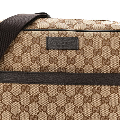 Gucci Monogram Messenger Bag Dark Brown 7 of 9