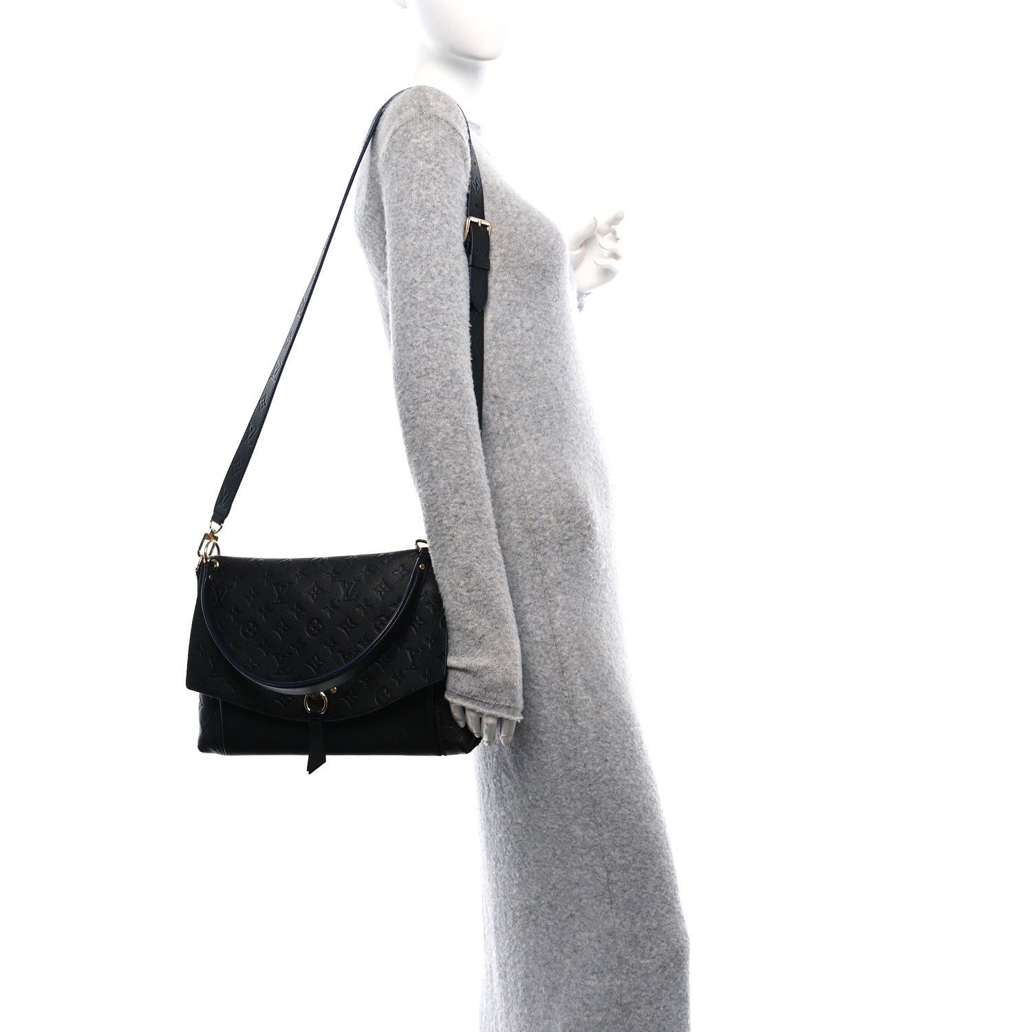 Louis Vuitton Empreinte Blanche MM Black 2 of 11