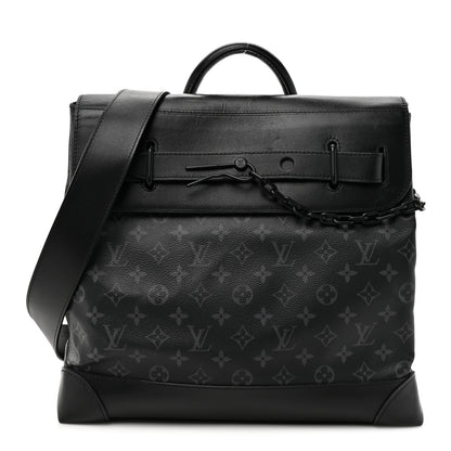 Louis Vuitton Monogram Eclipse Steamer PM 1 of 15