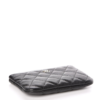 Chanel Caviar Quilted Small Cosmetic Case Black 4 of 7
