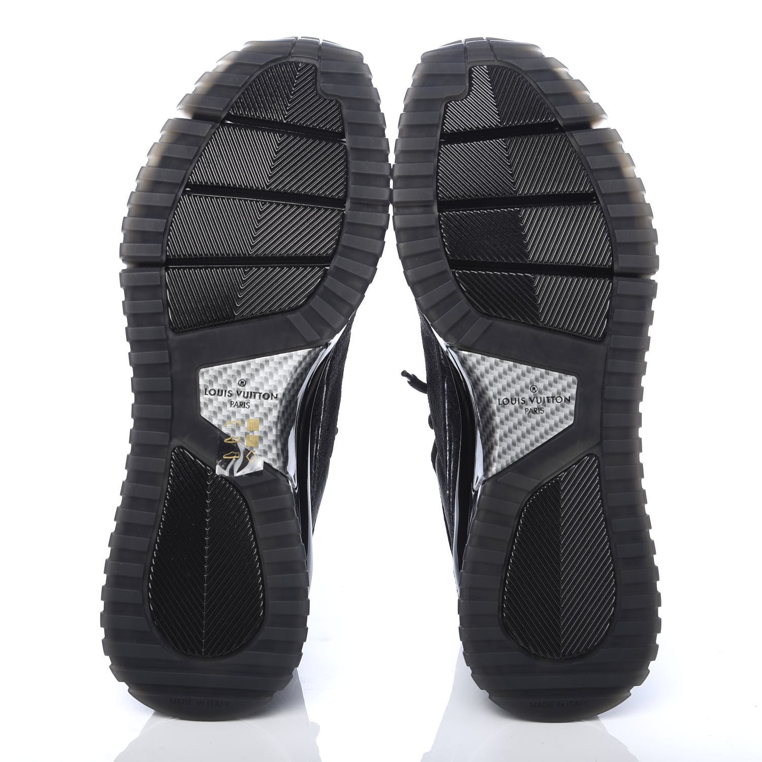 Louis Vuitton Technical Knit V.N.R Sneakers 10.5 Black 5 of 9
