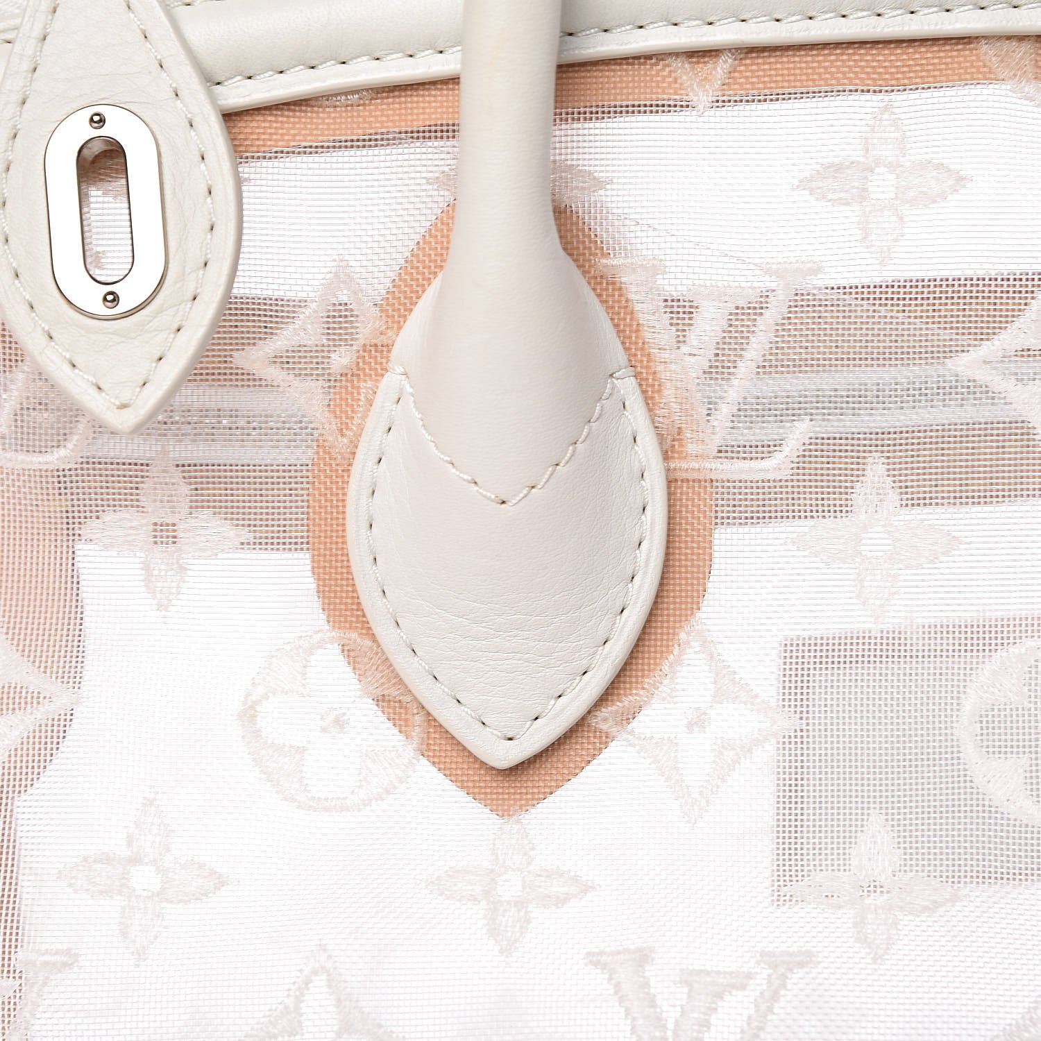 Louis Vuitton Monogram Transparence Lockit White 12 of 30
