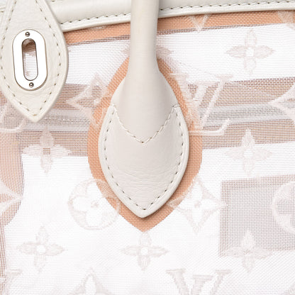 Louis Vuitton Monogram Transparence Lockit White 12 of 30
