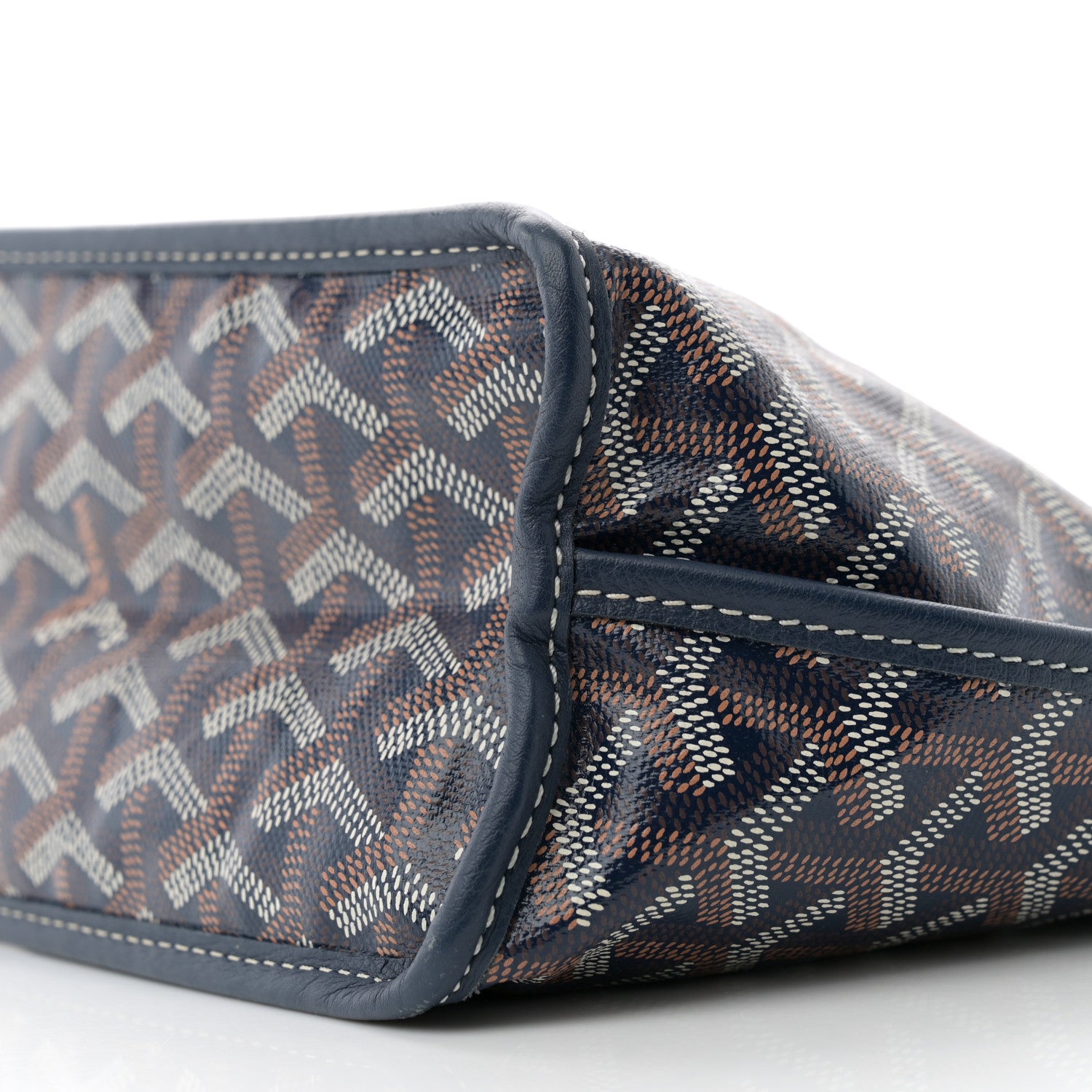 Goyard Goyardine Reversible Mini Anjou Navy 11 of 13