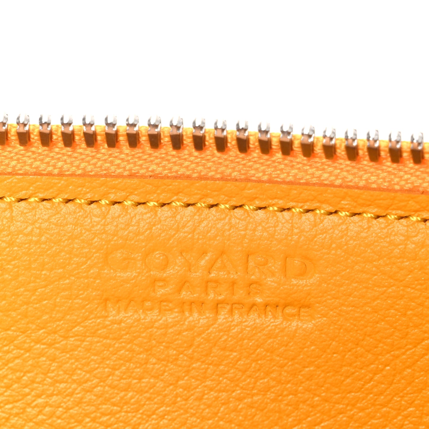 Goyardine Bonbonniere Bag Yellow