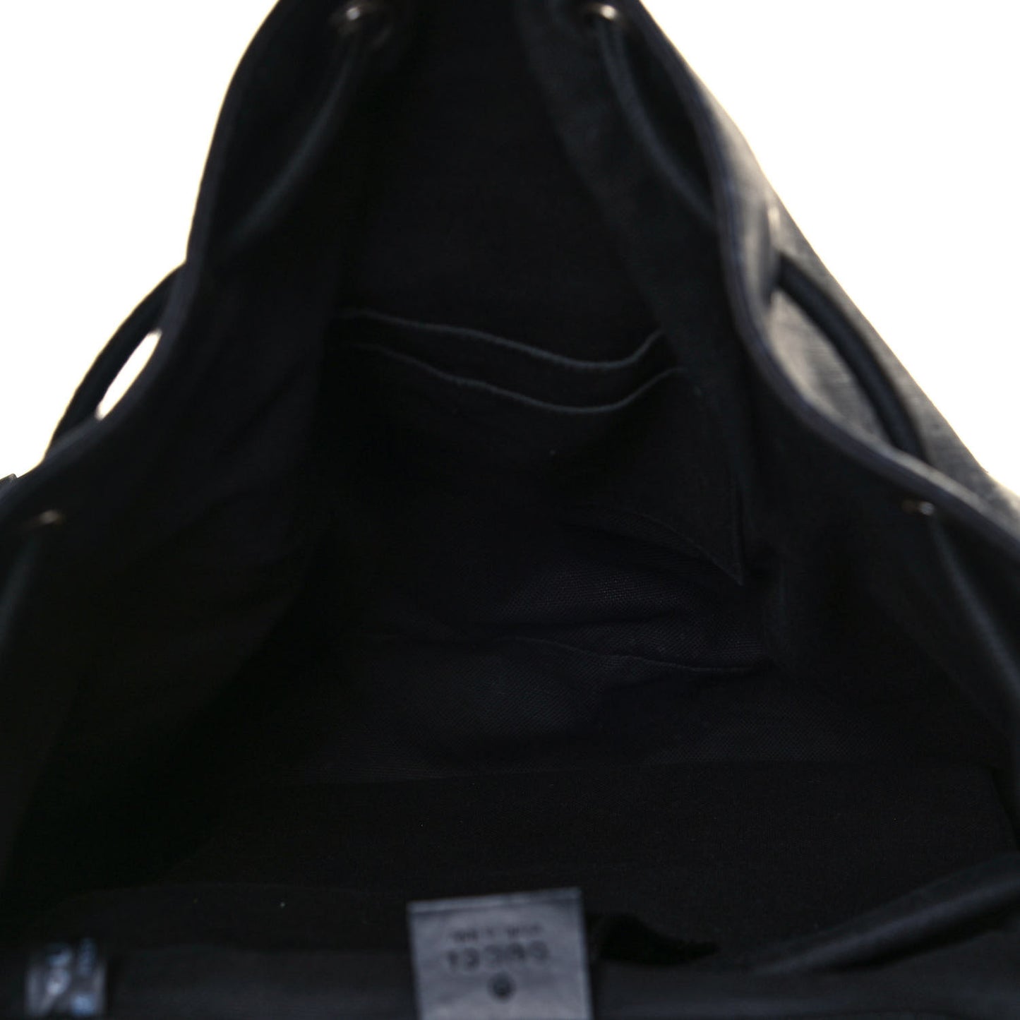Soft GG Supreme Monogram Appia Calfskin Web Double Buckle Backpack Black