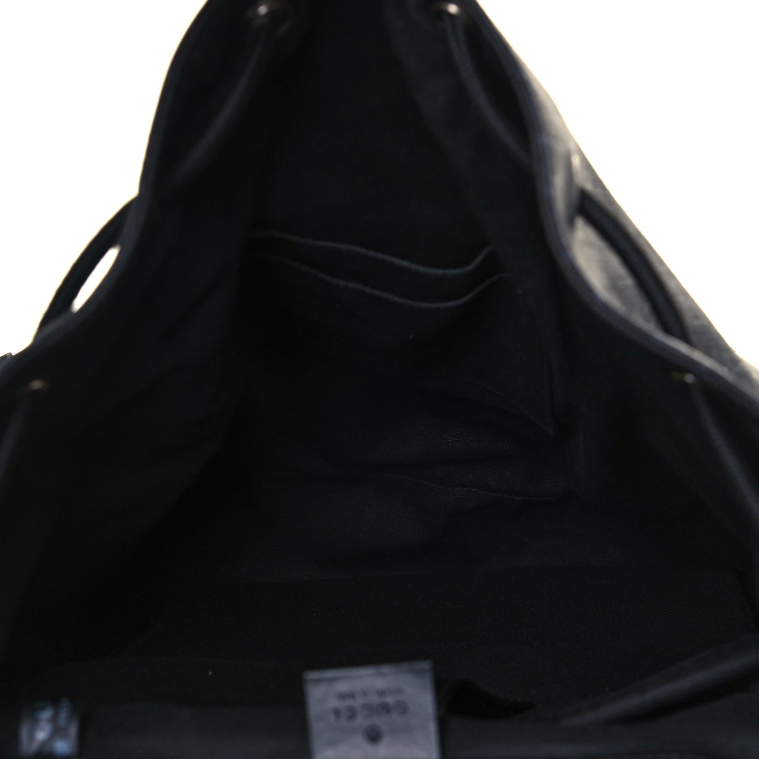 Gucci Soft GG Supreme Monogram Appia Calfskin Web Double Buckle Backpack Black 4 of 15