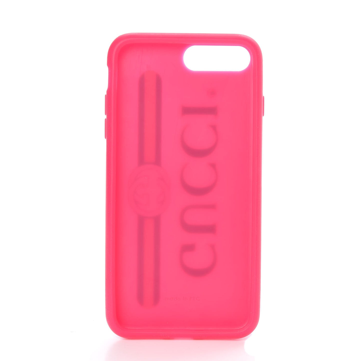 Rubber Print iPhone 7/8 Plus Case Pink