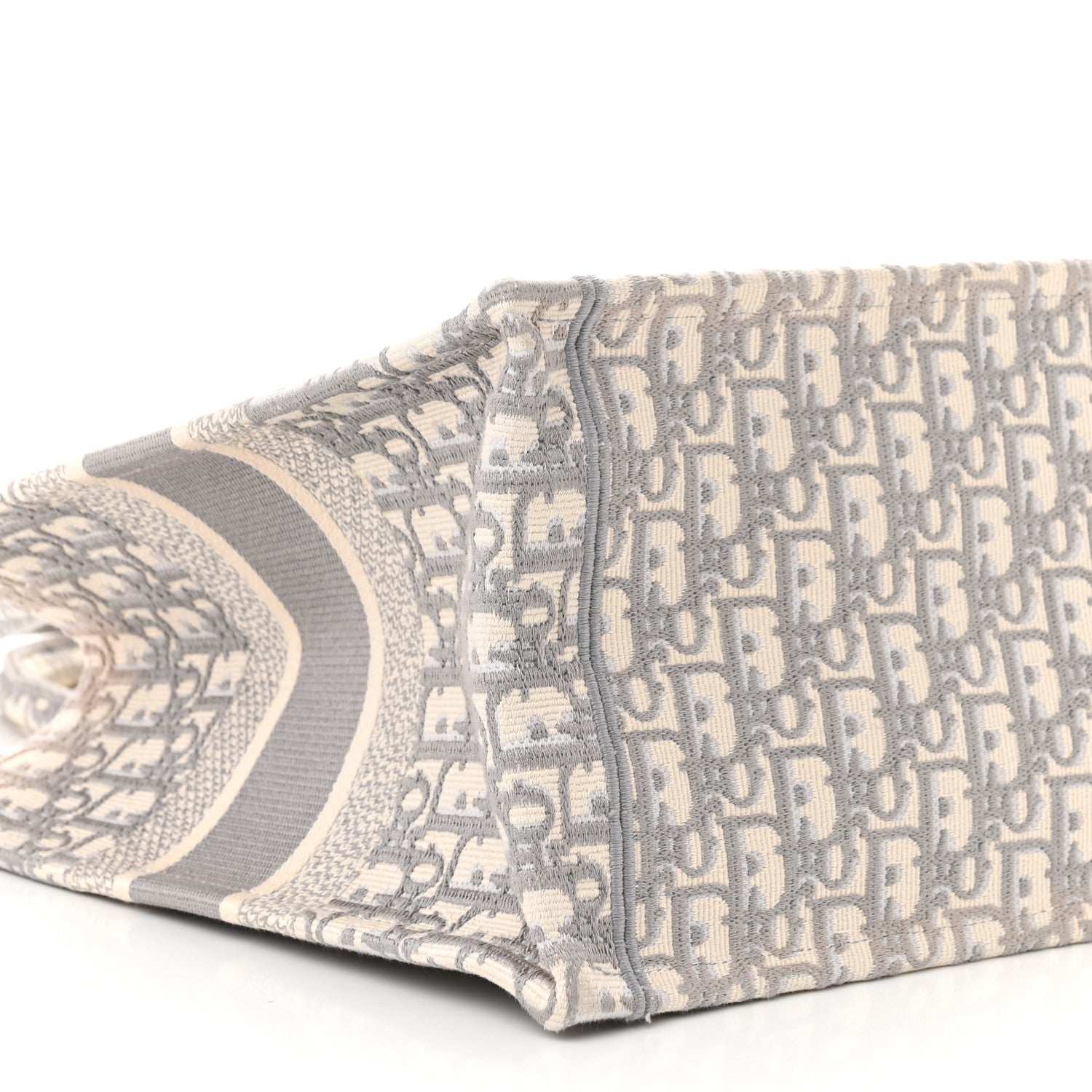 Christian Dior Oblique Medium Book Tote Grey 9 of 11
