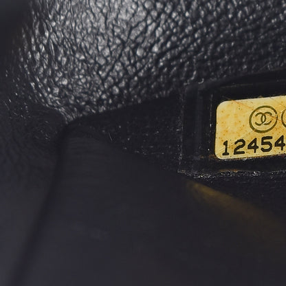 Chanel Caviar Quilted Jumbo Single Flap Black 7 of 10