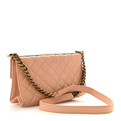 Chanel Goatskin Quilted Rita Flap Beige 3 of 16