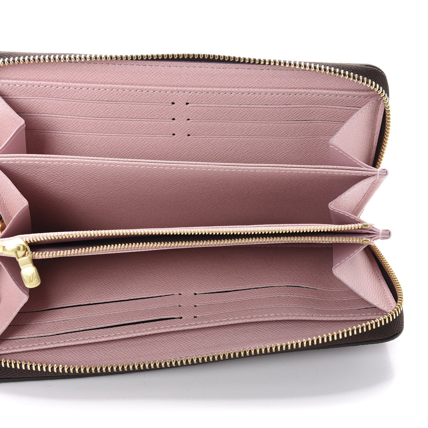Monogram Zippy Wallet Rose Ballerine