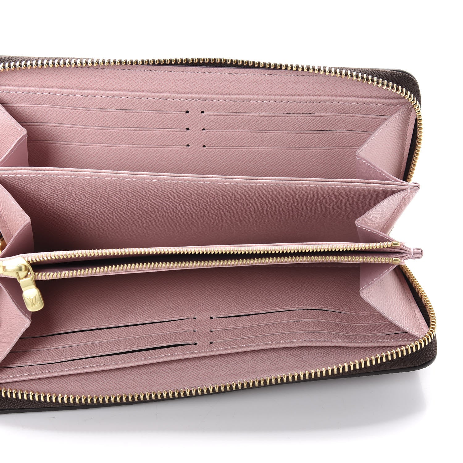 Louis Vuitton Monogram Zippy Wallet Rose Ballerine 5 of 8