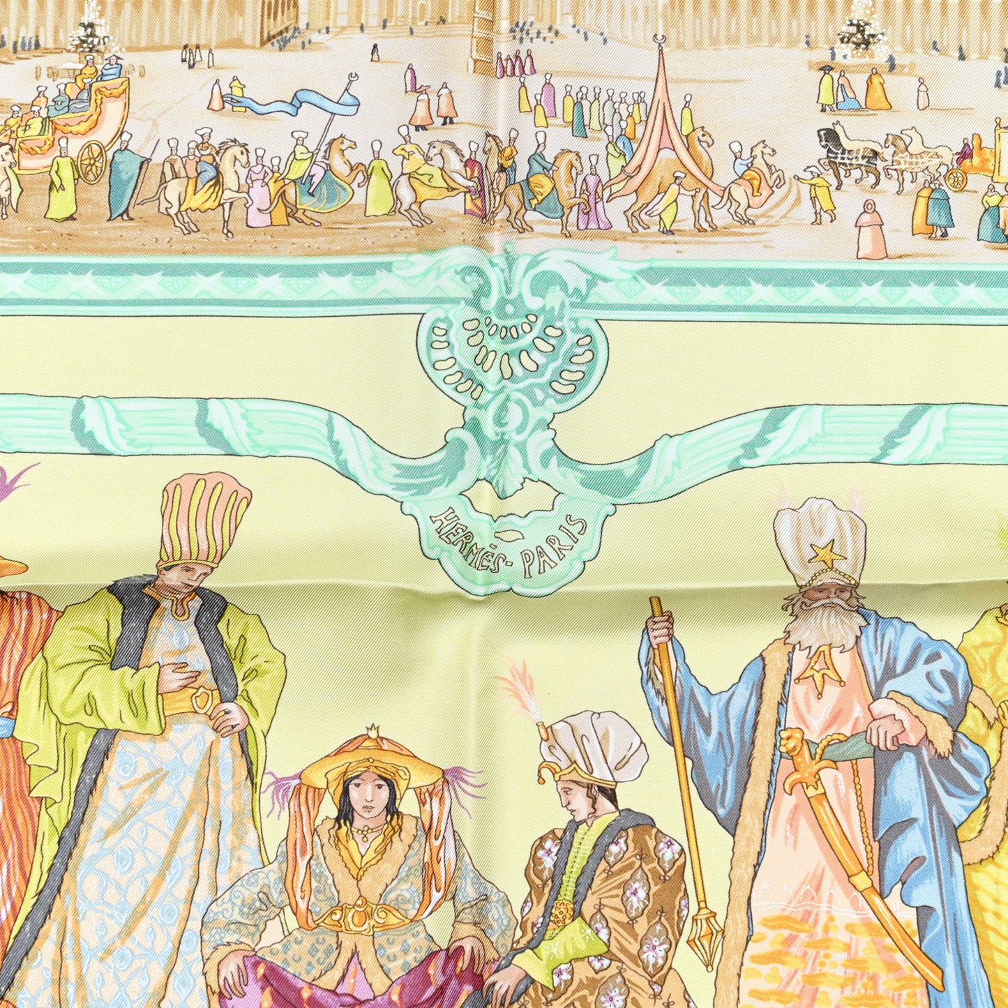 Silk Turqueries en L'Honneur Scarf 90