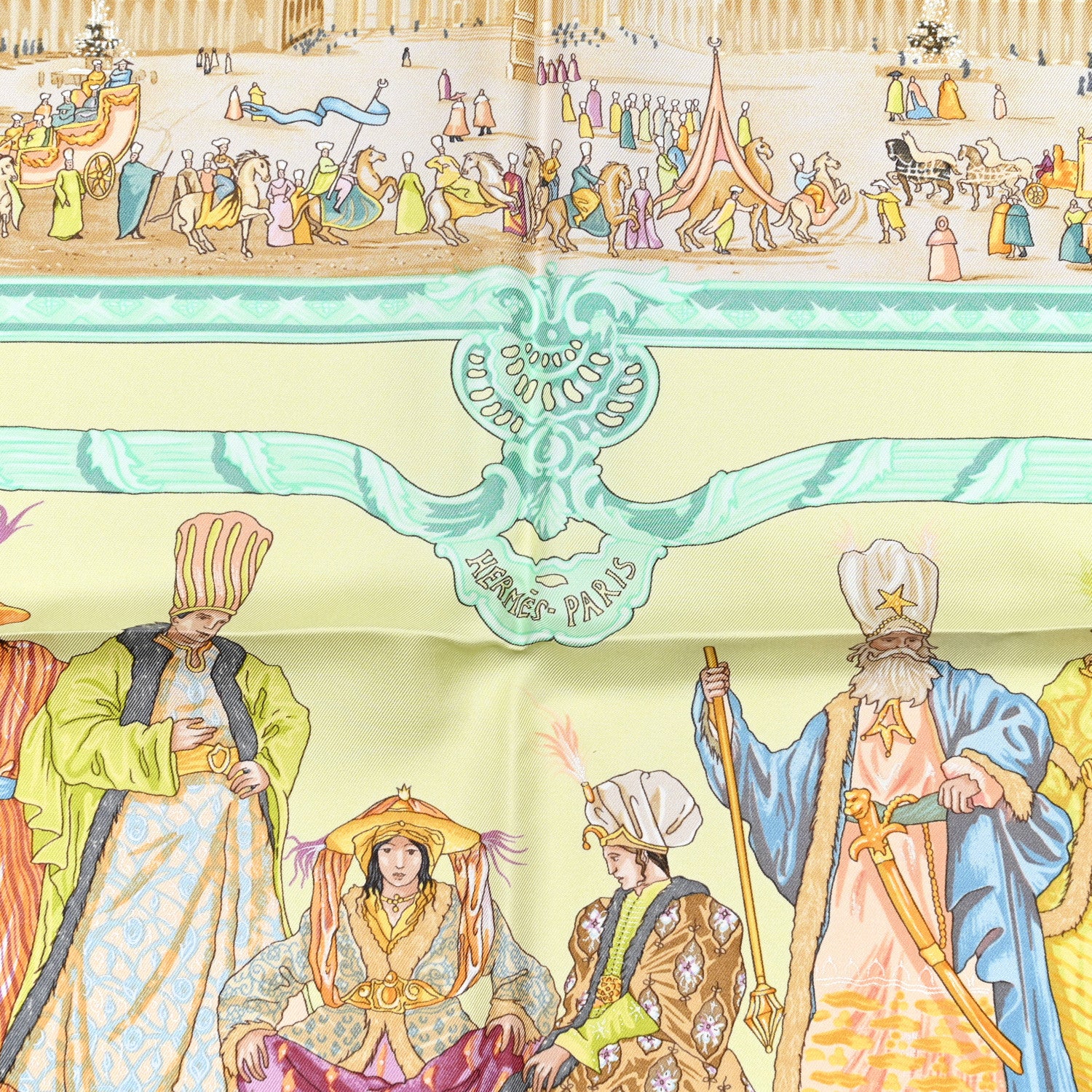 Hermes Silk Turqueries en L'Honneur Scarf 90 2 of 5