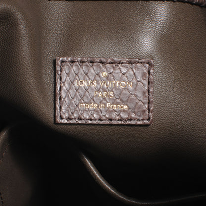 Louis Vuitton Python Embossed Monogram Artsy MM Gris 5 of 7
